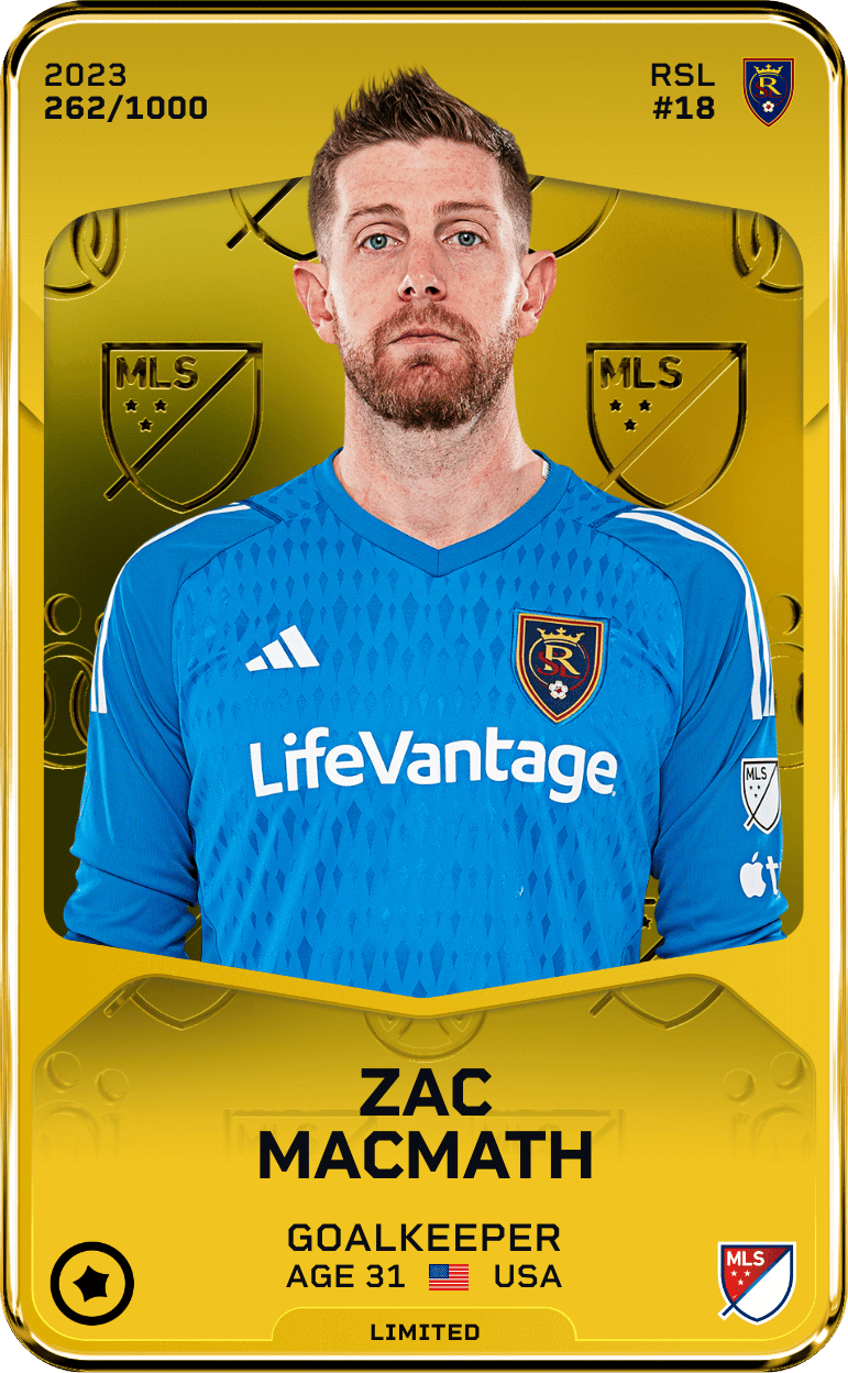 Zac MacMath 2023-24 • Limited 262/1000