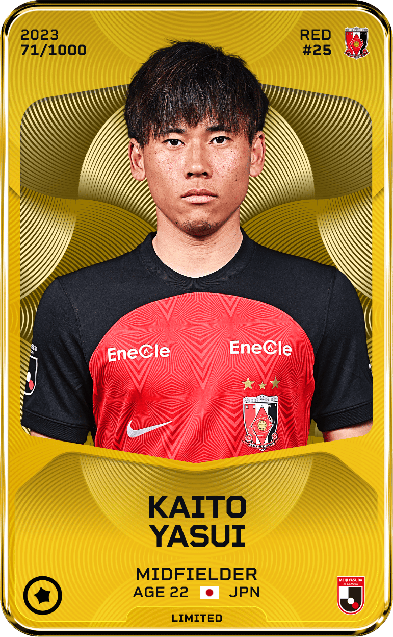 Kaito Yasui 2023-24 • Limited 71/1000