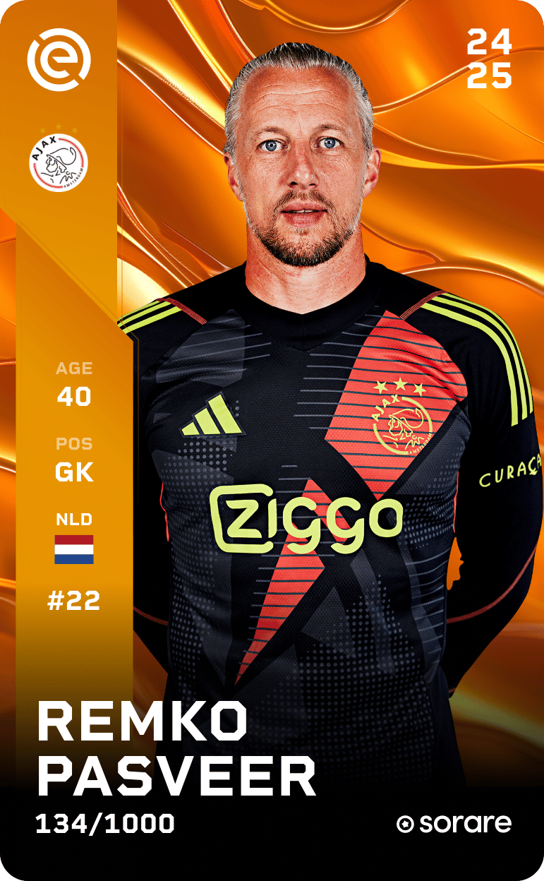 Remko Pasveer 2024-25 • Limited 134/1000