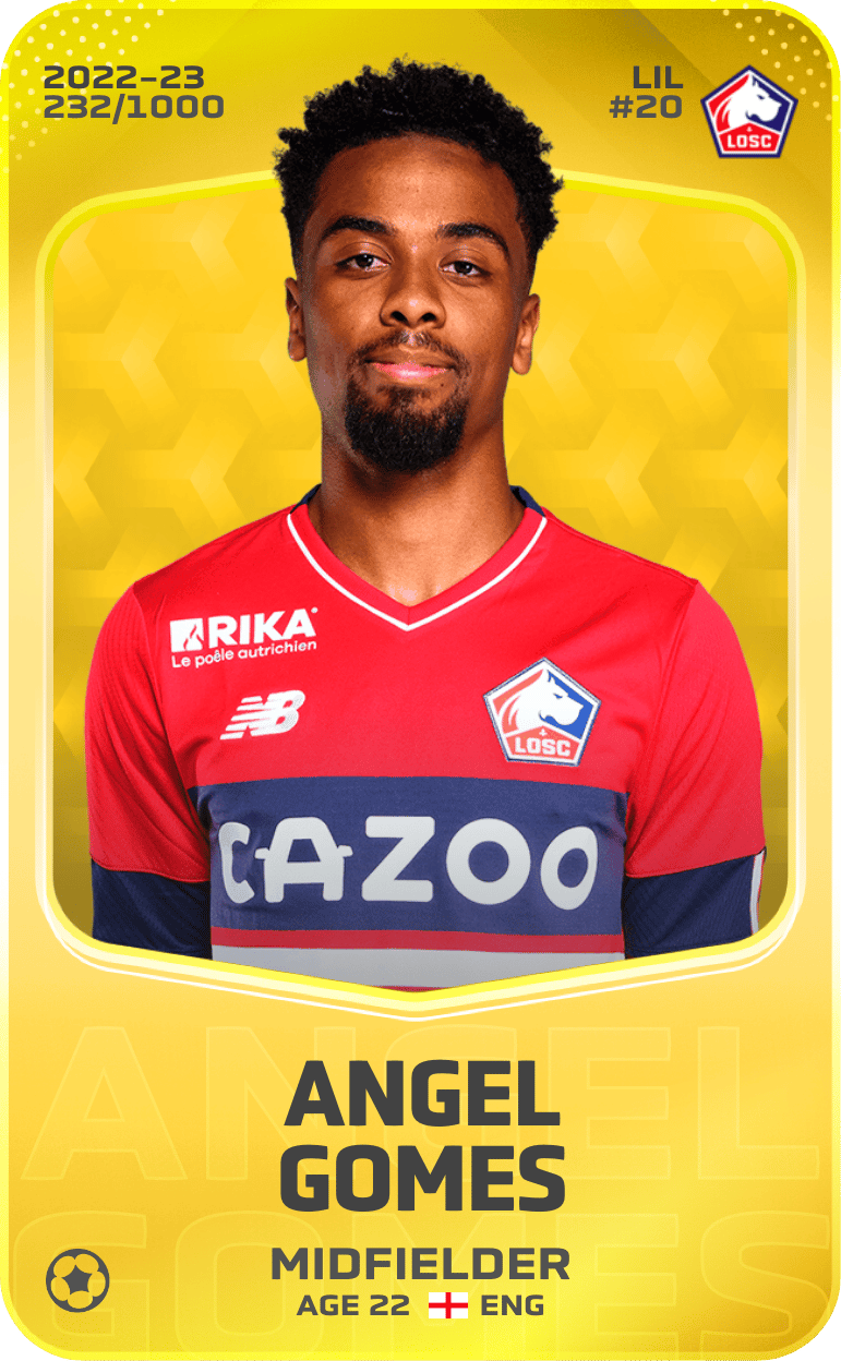 Angel Gomes 2022-23 • Limited 232/1000