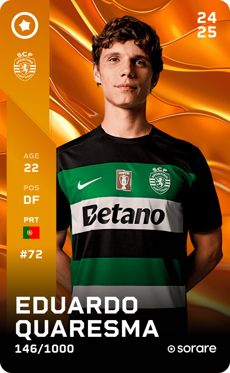 Eduardo Quaresma 2024-25 • Limited 146/1000