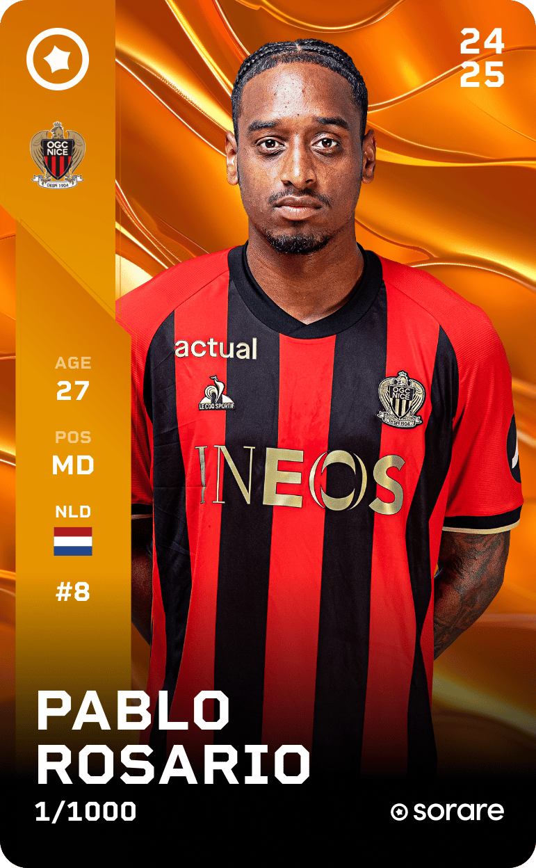 Pablo Rosario 2024-25 • Limited 1/1000