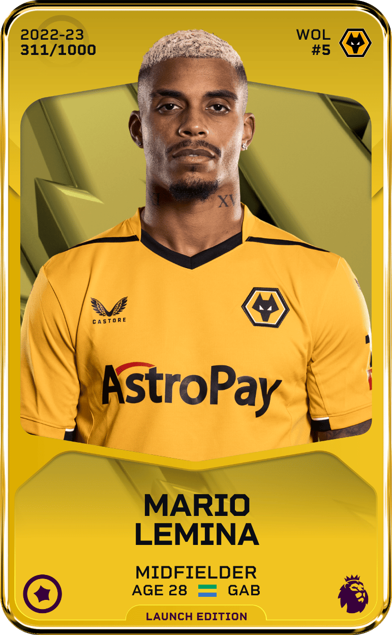 Mario Lemina 2022-23 • Limited 311/1000