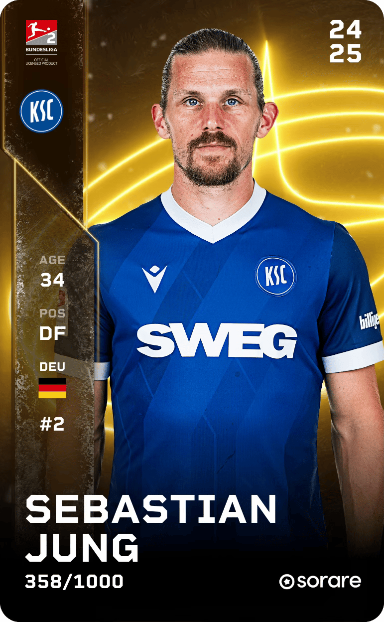 Sebastian Jung 2024-25 • Limited 358/1000