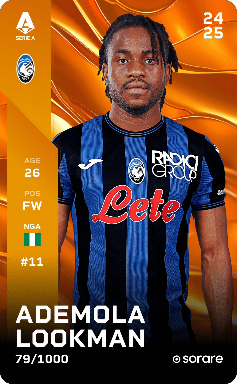 Ademola Lookman 2024-25 • Limited 79/1000