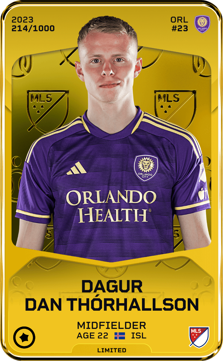 Dagur Dan      Thórhallson 2023-24 • Limited 214/1000