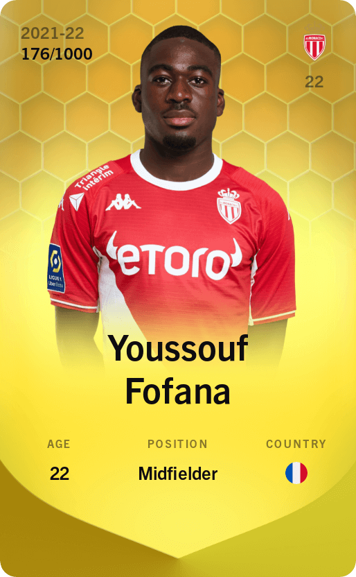Youssouf Fofana 2021-22 • Limited 176/1000
