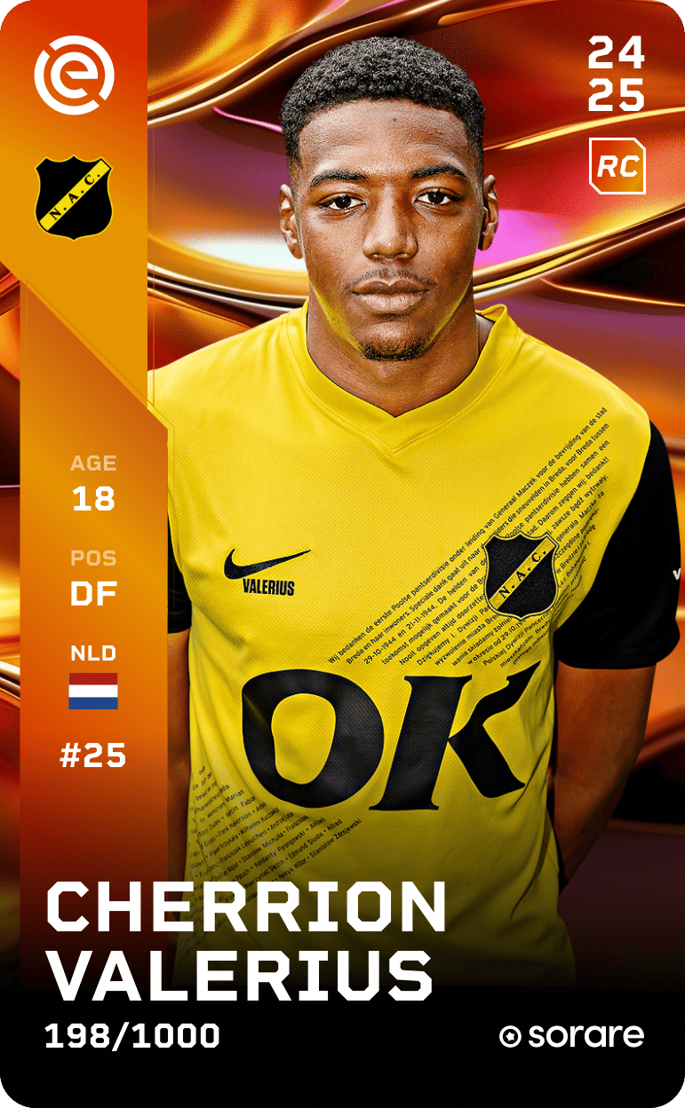 Cherrion Valerius 2024-25 • Limited 198/1000