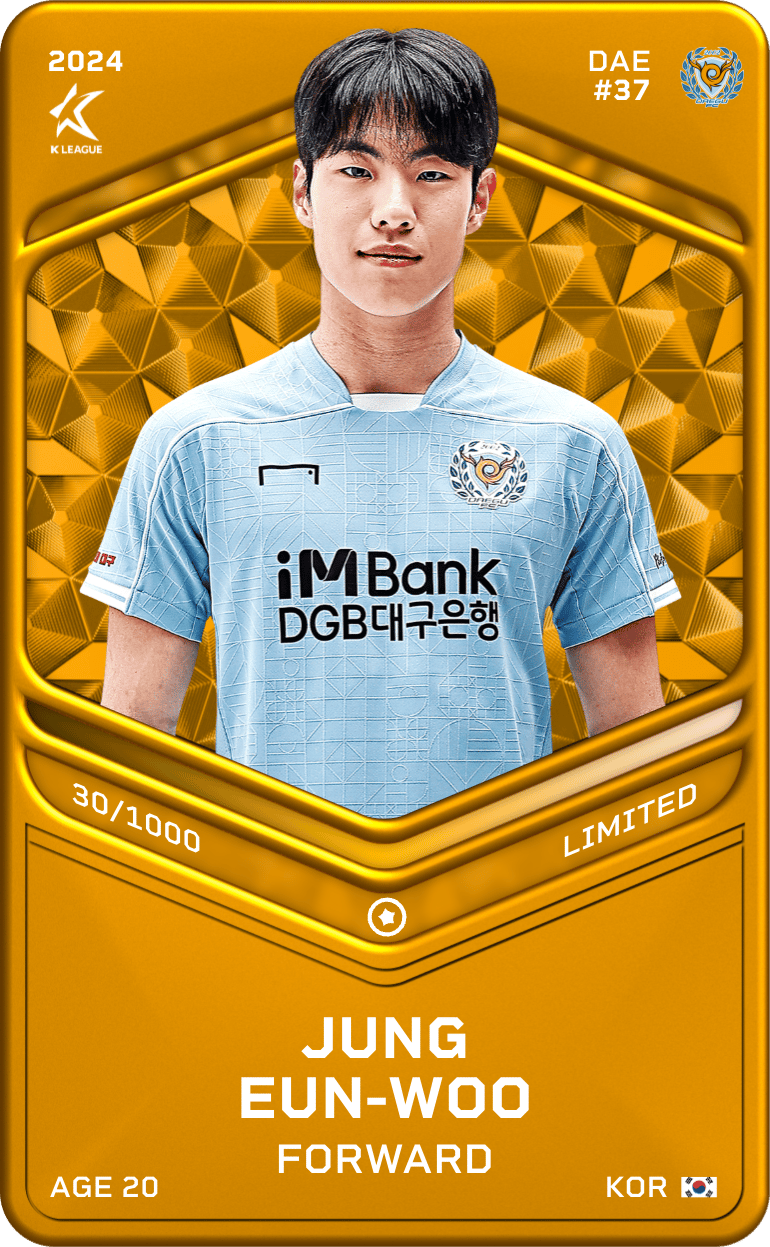 Jung Eun-Woo 2024-25 • Limited 30/1000