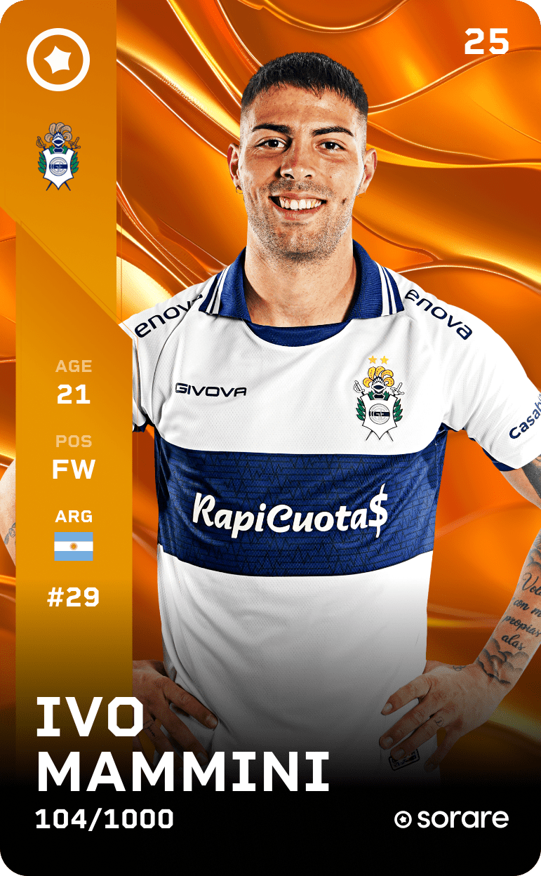 Ivo Mammini 2025-26 • Limited 104/1000