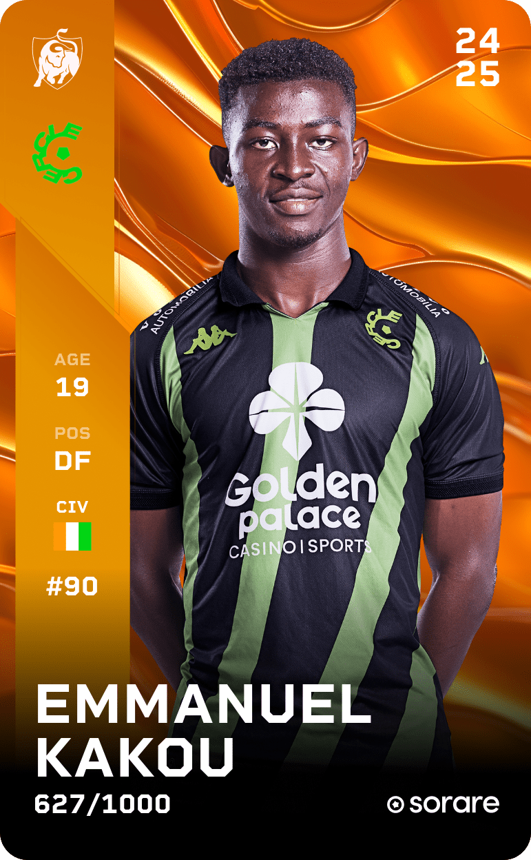 Emmanuel Kakou 2024-25 • Limited 627/1000