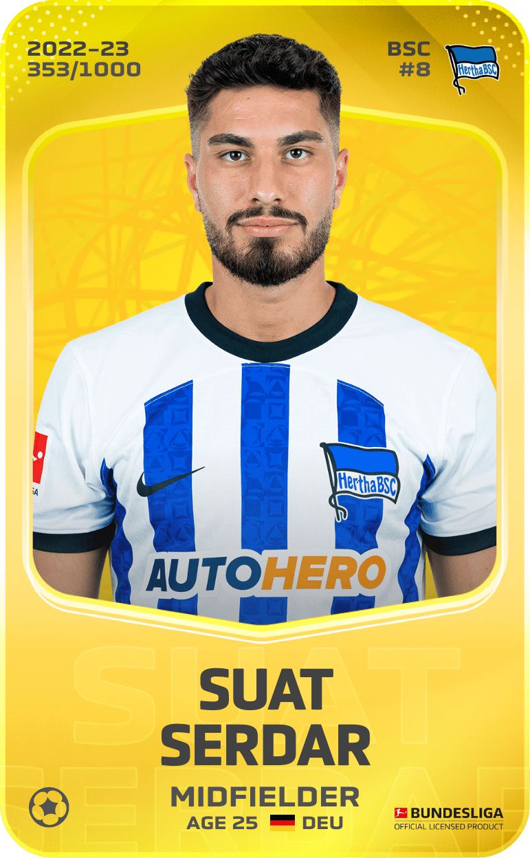 Suat Serdar 2022-23 • Limited 353/1000
