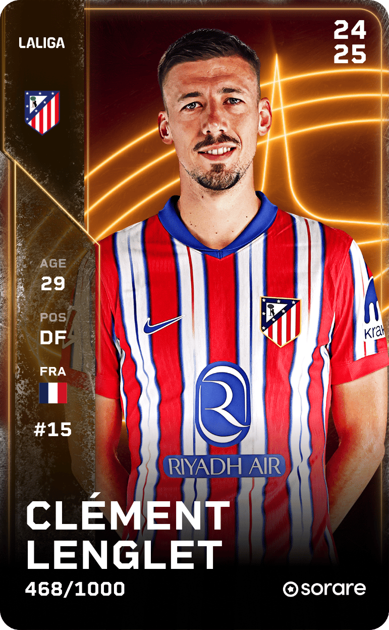 Clément Lenglet 2024-25 • Limited 468/1000