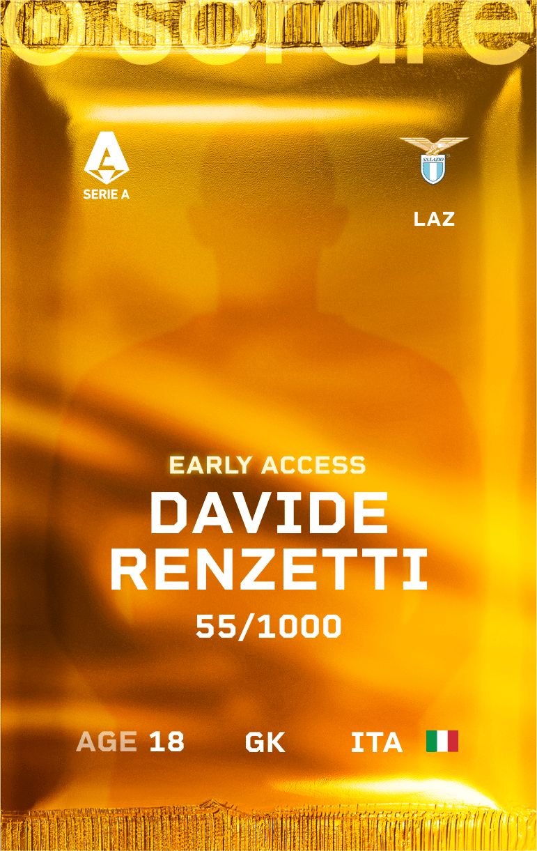 Davide Renzetti 2024-25 • Limited 55/1000