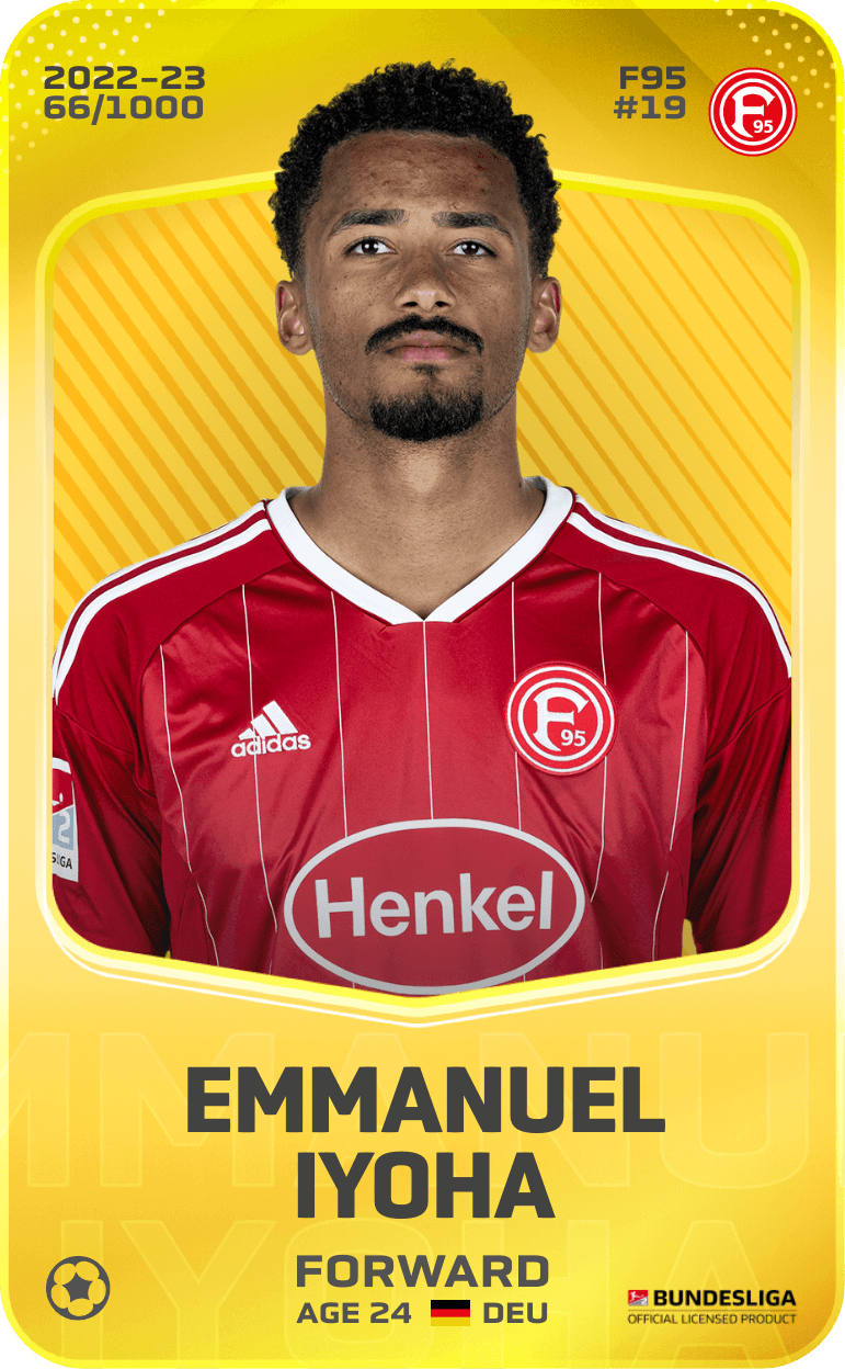 Emmanuel Iyoha 2022-23 • Limited 66/1000
