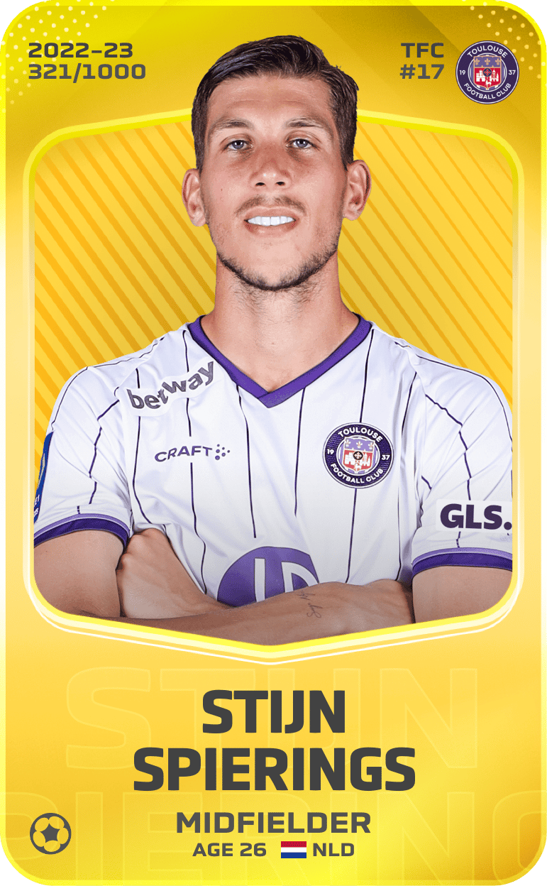 Stijn Spierings 2022-23 • Limited 321/1000