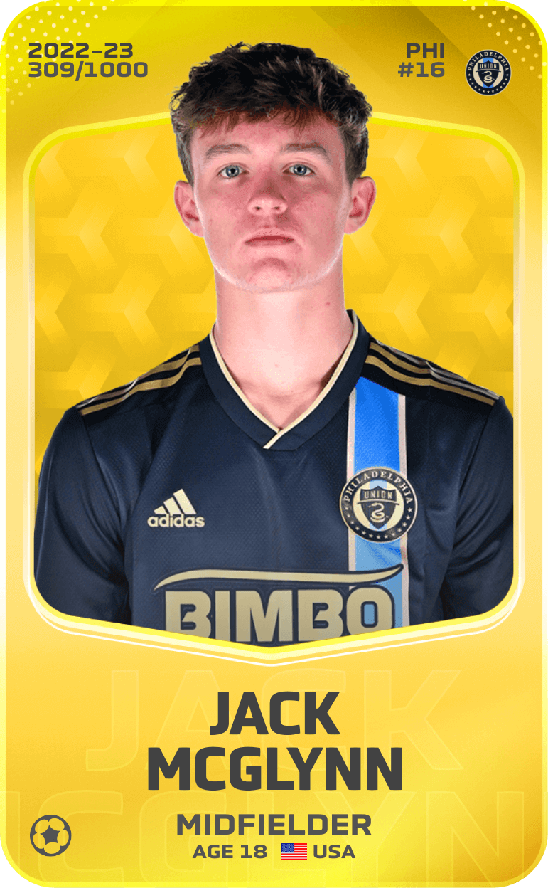 Jack McGlynn 2022-23 • Limited 309/1000
