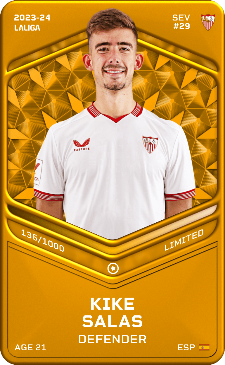 Kike Salas 2023-24 • Limited 136/1000