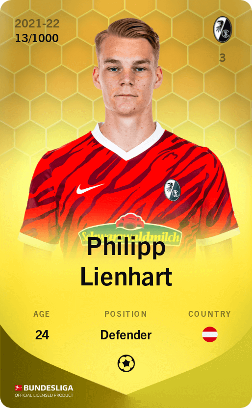 Philipp Lienhart 2021-22 • Limited 13/1000