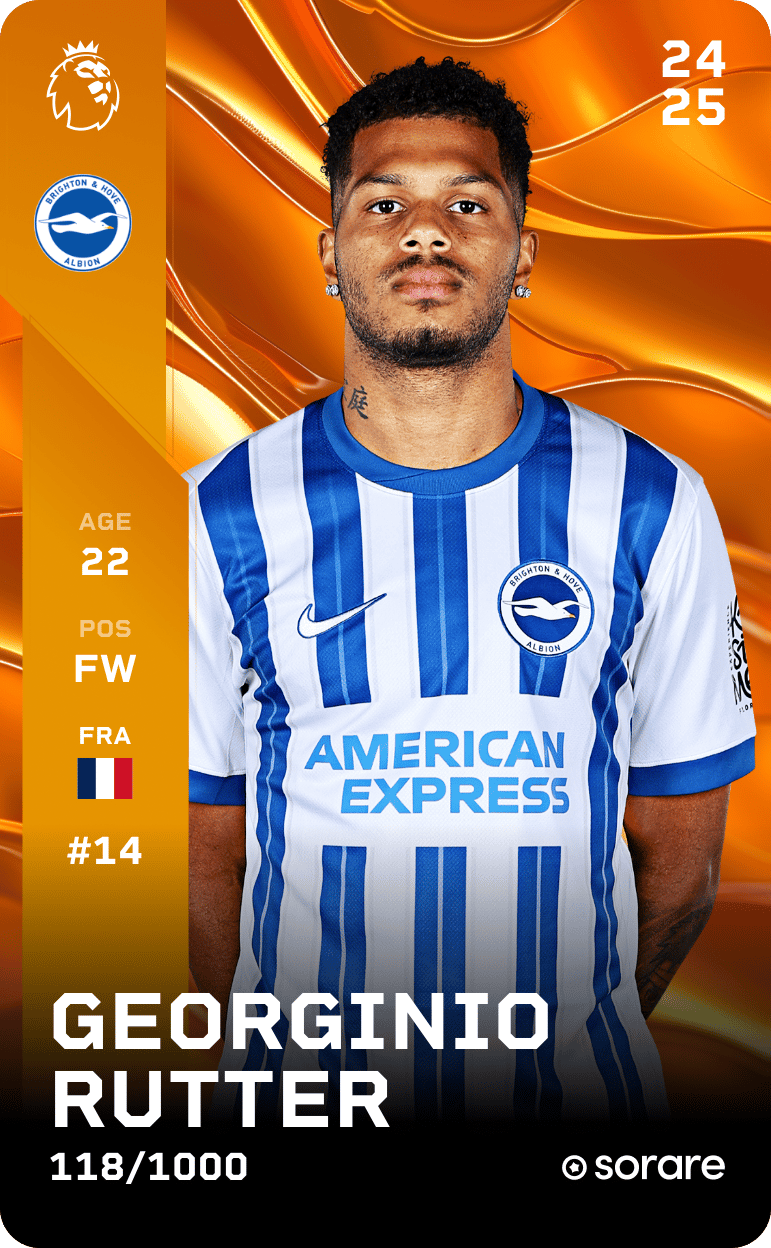 Georginio Rutter 2024-25 • Limited 118/1000