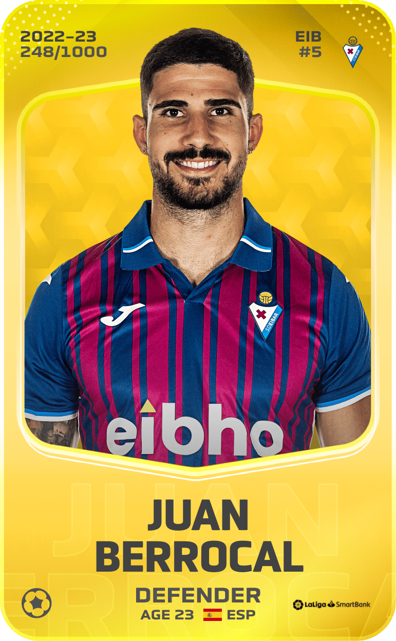 Juan Berrocal 2022-23 • Limited 248/1000