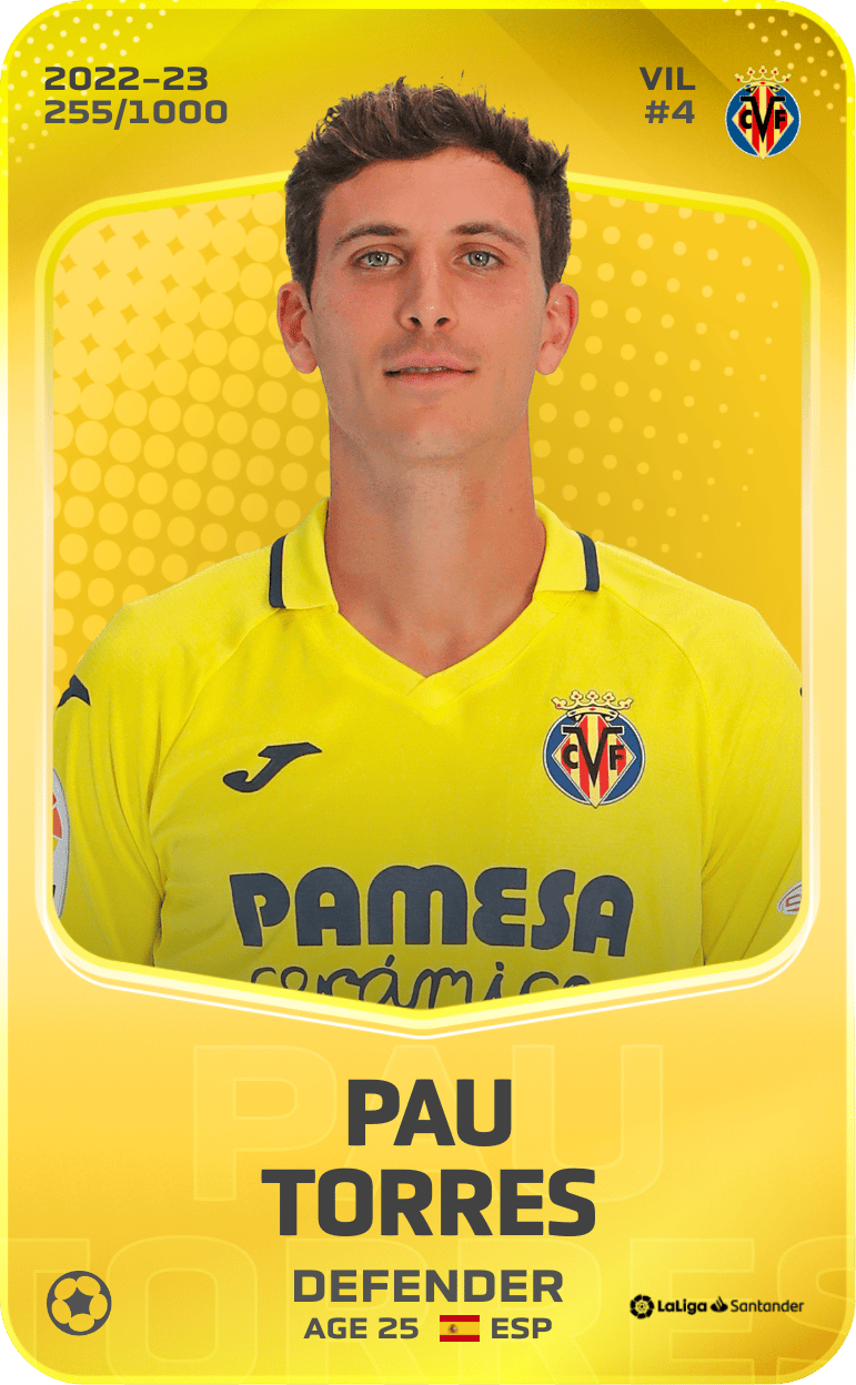 Pau Torres 2022-23 • Limited 255/1000