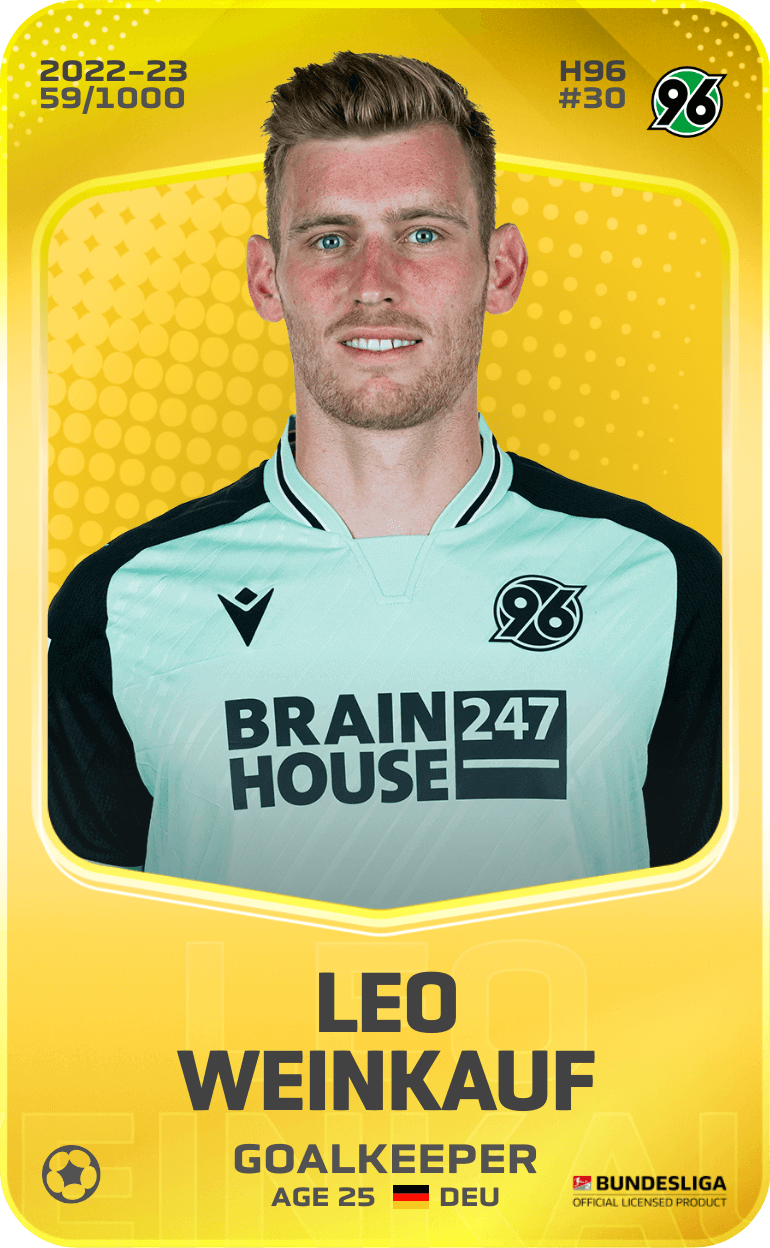 Leo Weinkauf 2022-23 • Limited 59/1000