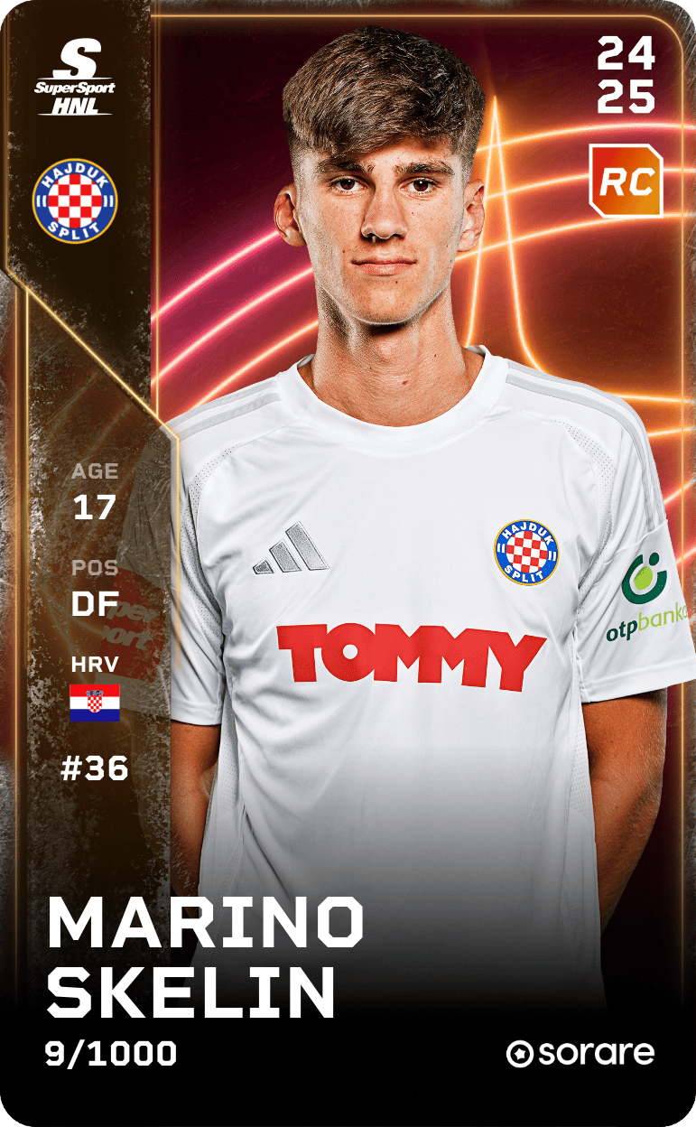 Marino Skelin 2024-25 • Limited 9/1000