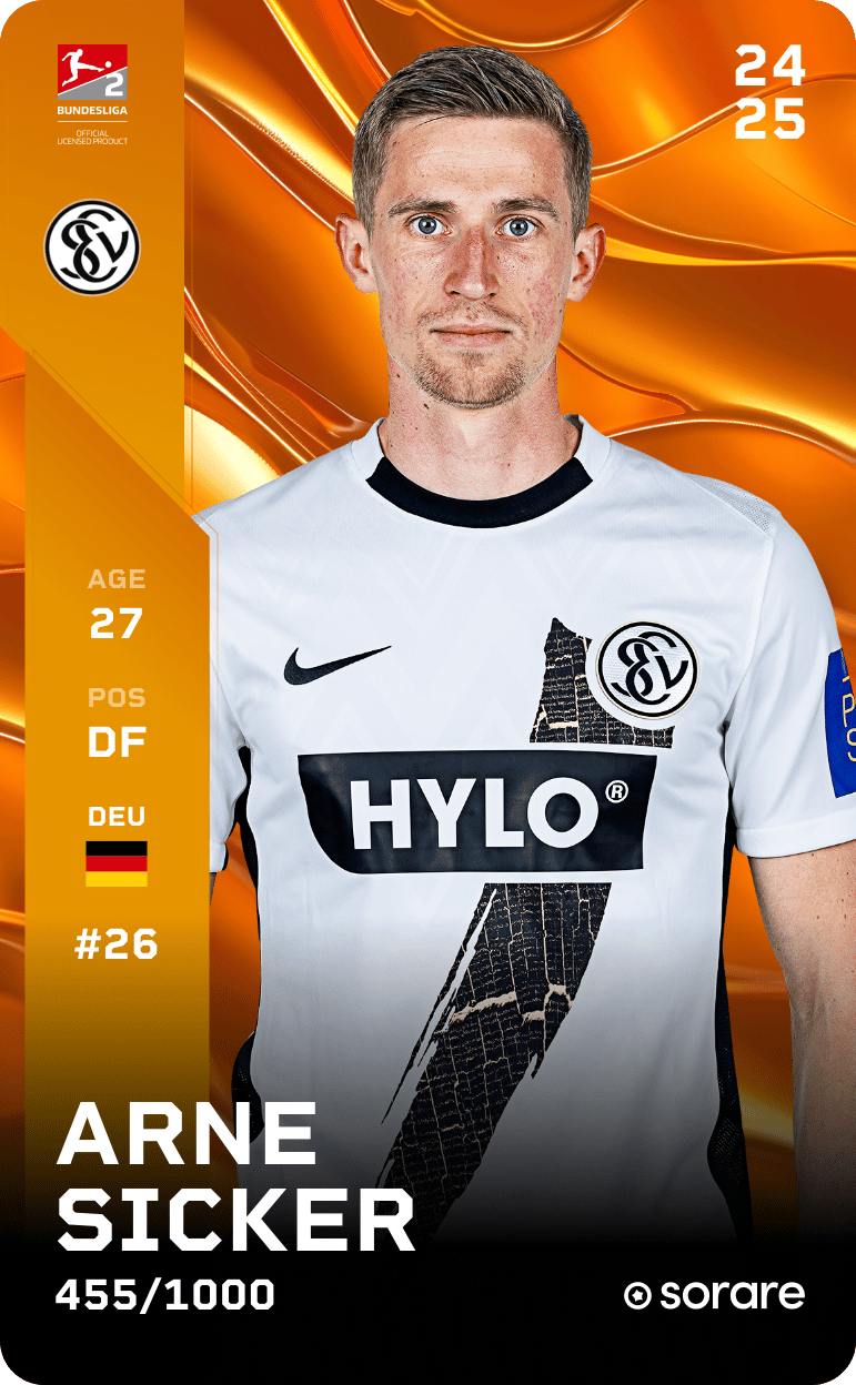 Arne Sicker 2024-25 • Limited 455/1000
