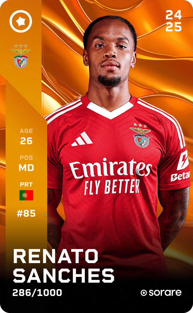 Renato Sanches 2024-25 • Limited 286/1000