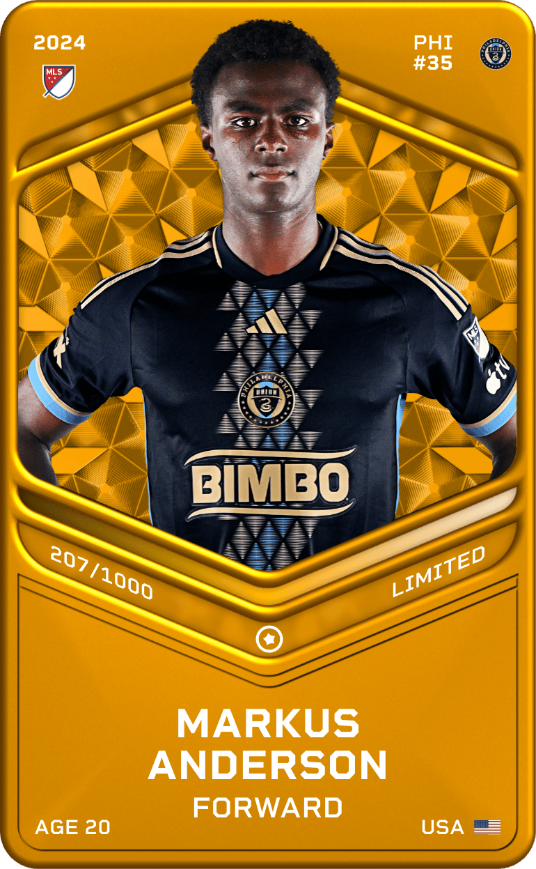 Markus Anderson 2024-25 • Limited 207/1000