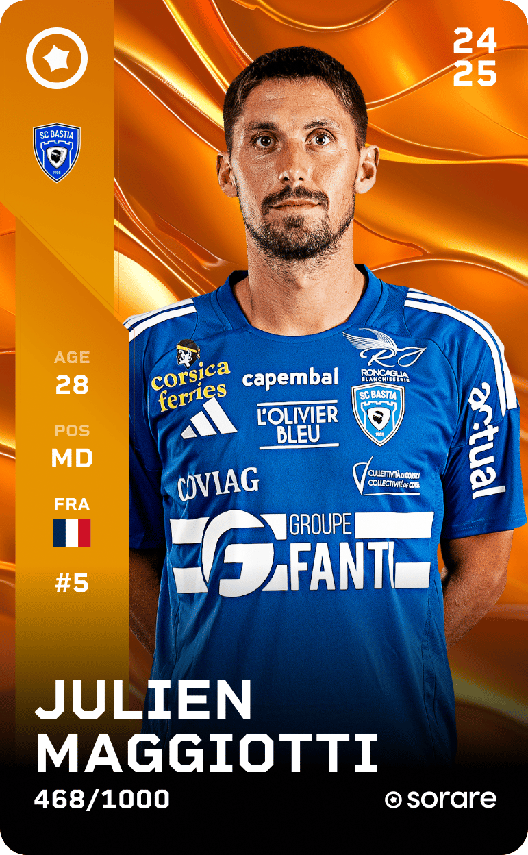 Julien Maggiotti 2024-25 • Limited 468/1000