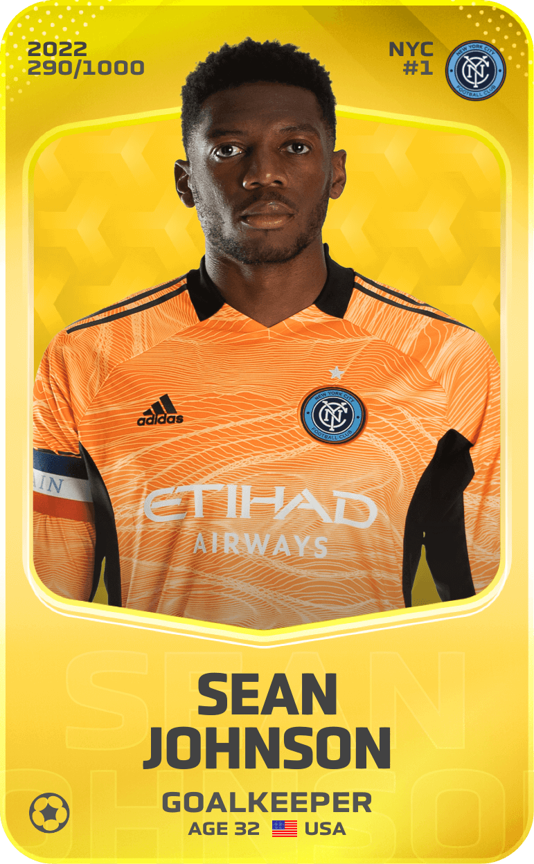 Sean Johnson 2022-23 • Limited 290/1000