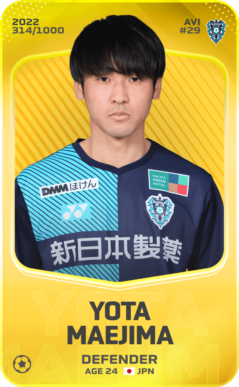 Yota Maejima 2022-23 • Limited 314/1000