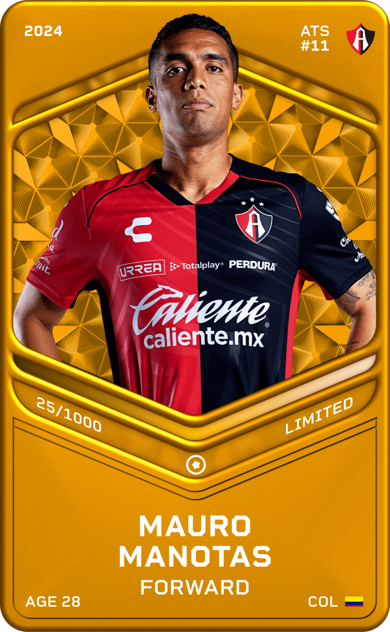 Mauro Manotas 2024-25 • Limited 25/1000