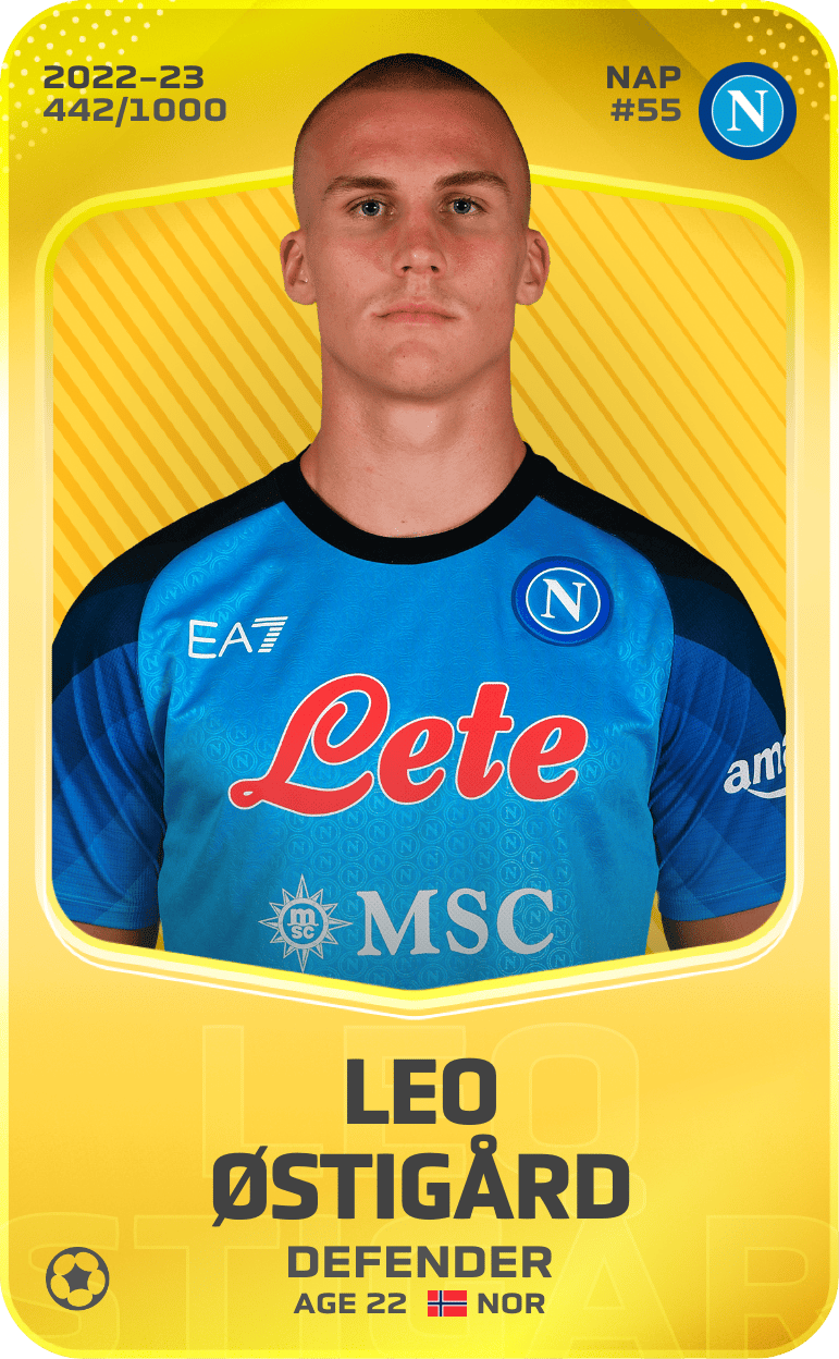 Leo Østigård 2022-23 • Limited 442/1000