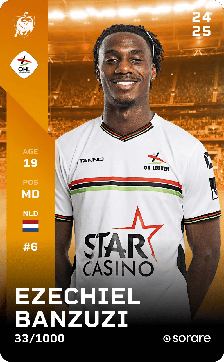 Ezechiel Banzuzi 2024-25 • Limited 33/1000