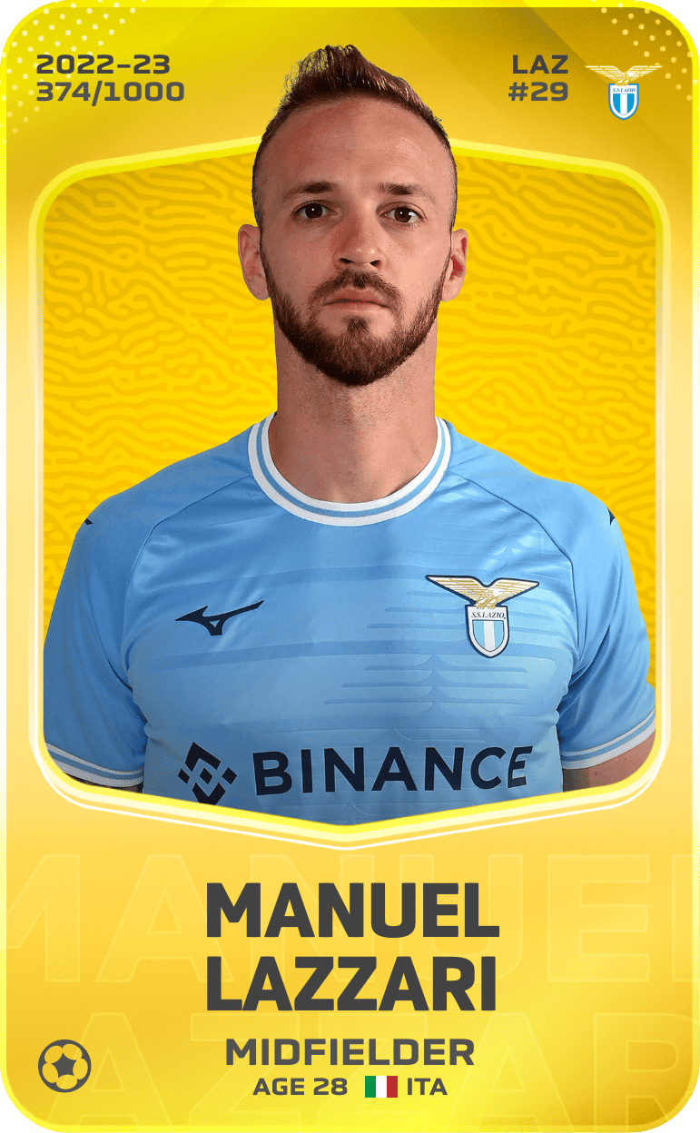 Manuel Lazzari 2022-23 • Limited 374/1000