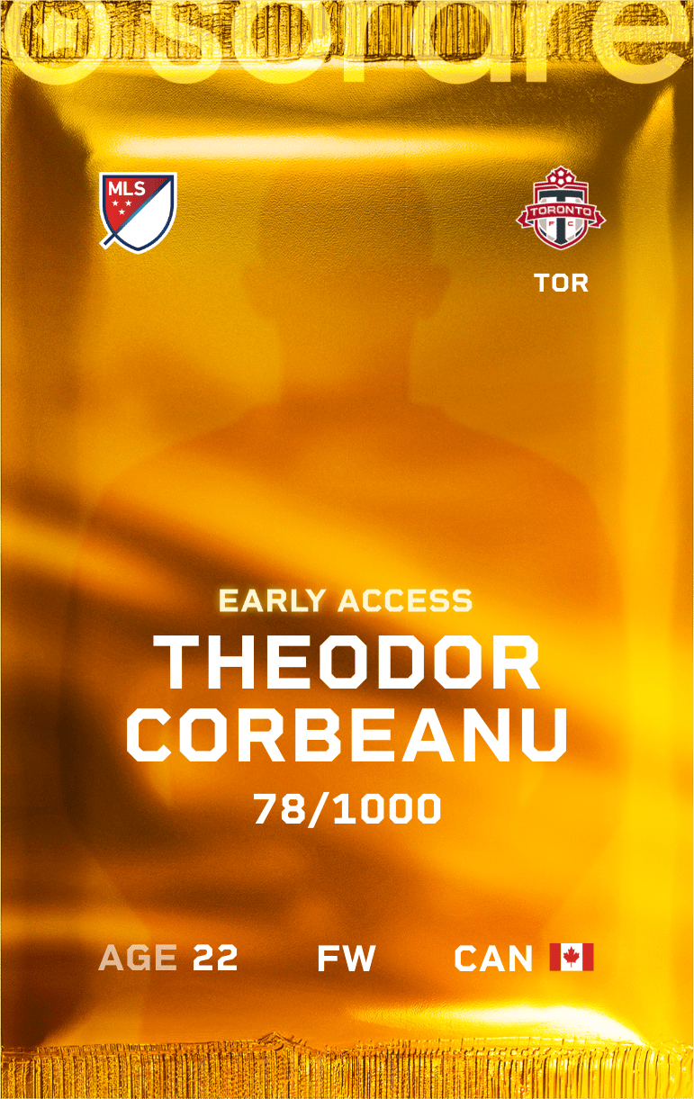 Theodor Corbeanu 2025-26 • Limited 78/1000