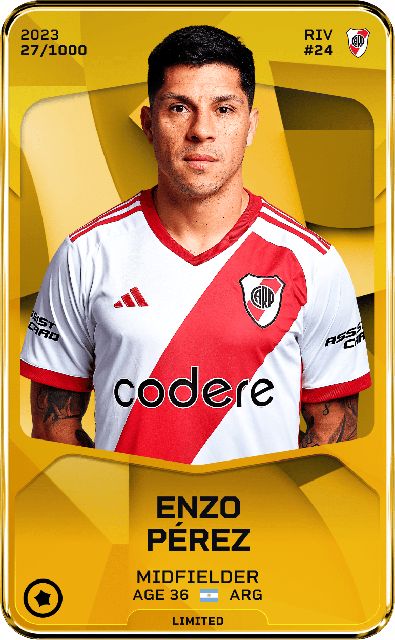 Enzo Pérez 2023-24 • Limited 27/1000