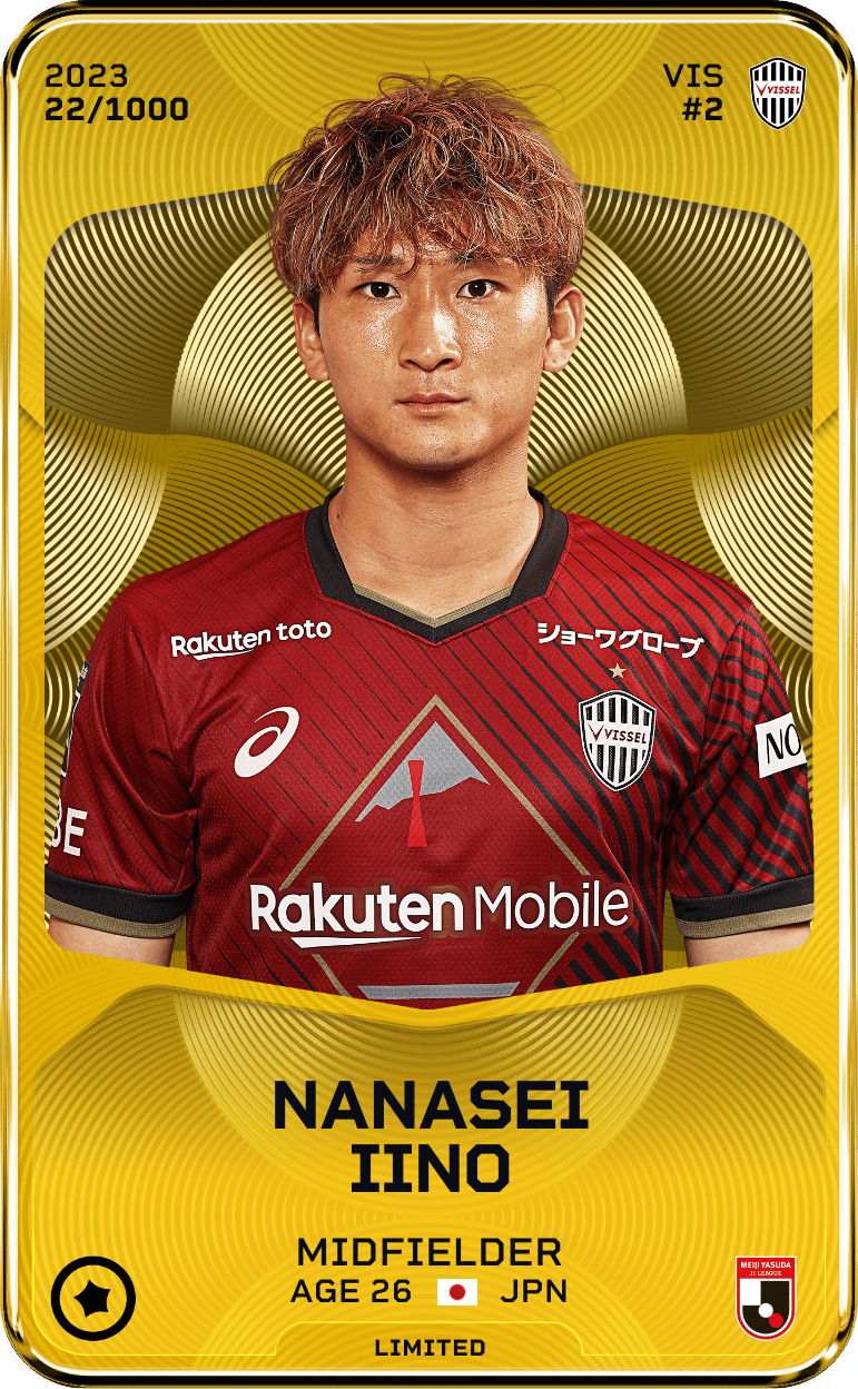Nanasei Iino 2023-24 • Limited 22/1000