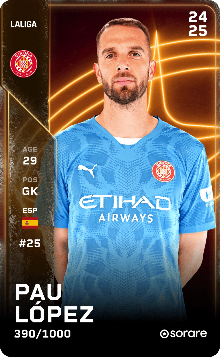 Pau López 2024-25 • Limited 390/1000