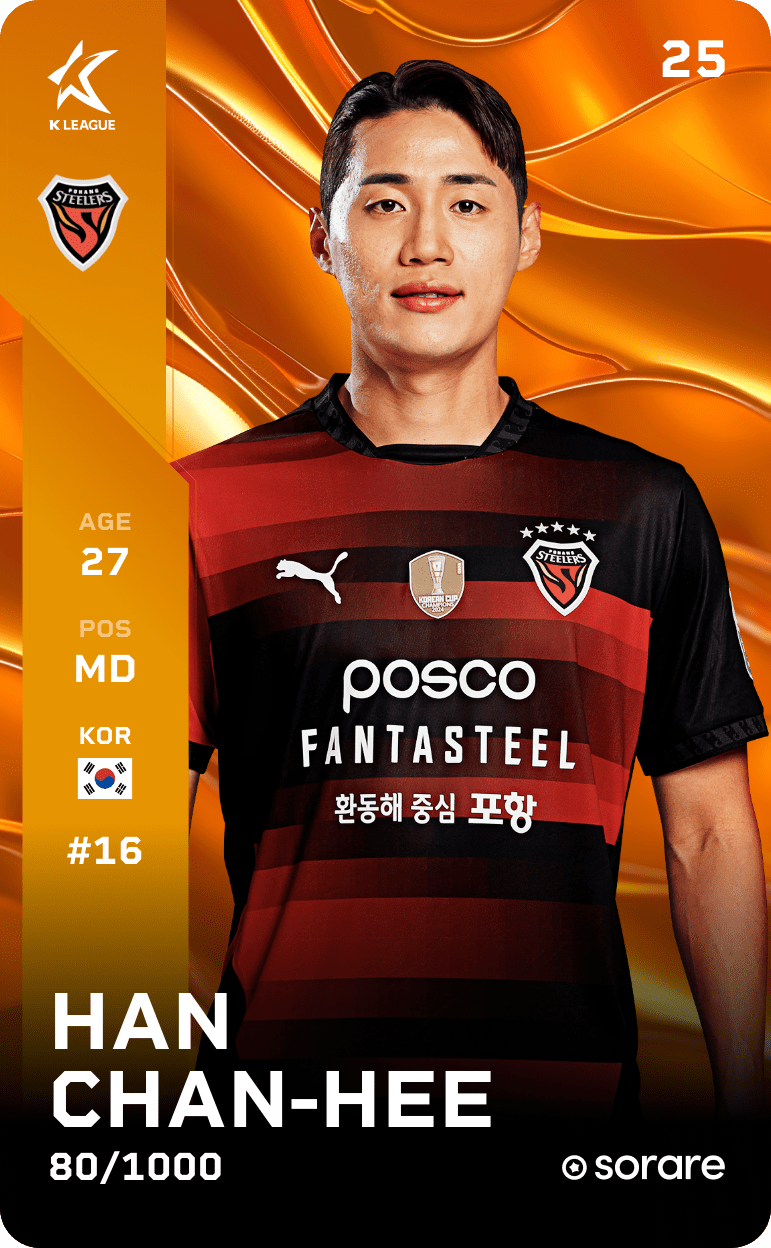 Han Chan-Hee 2025-26 • Limited 80/1000