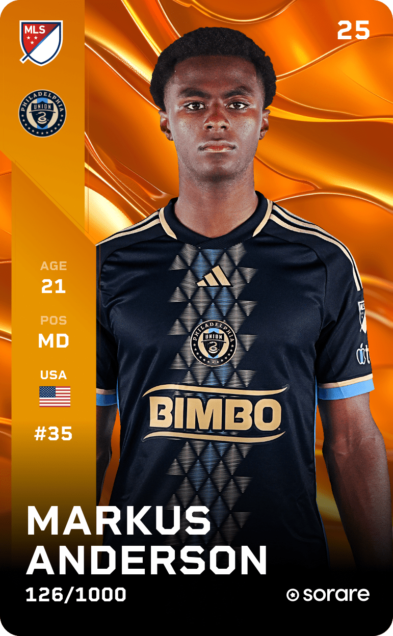 Markus Anderson 2025-26 • Limited 126/1000