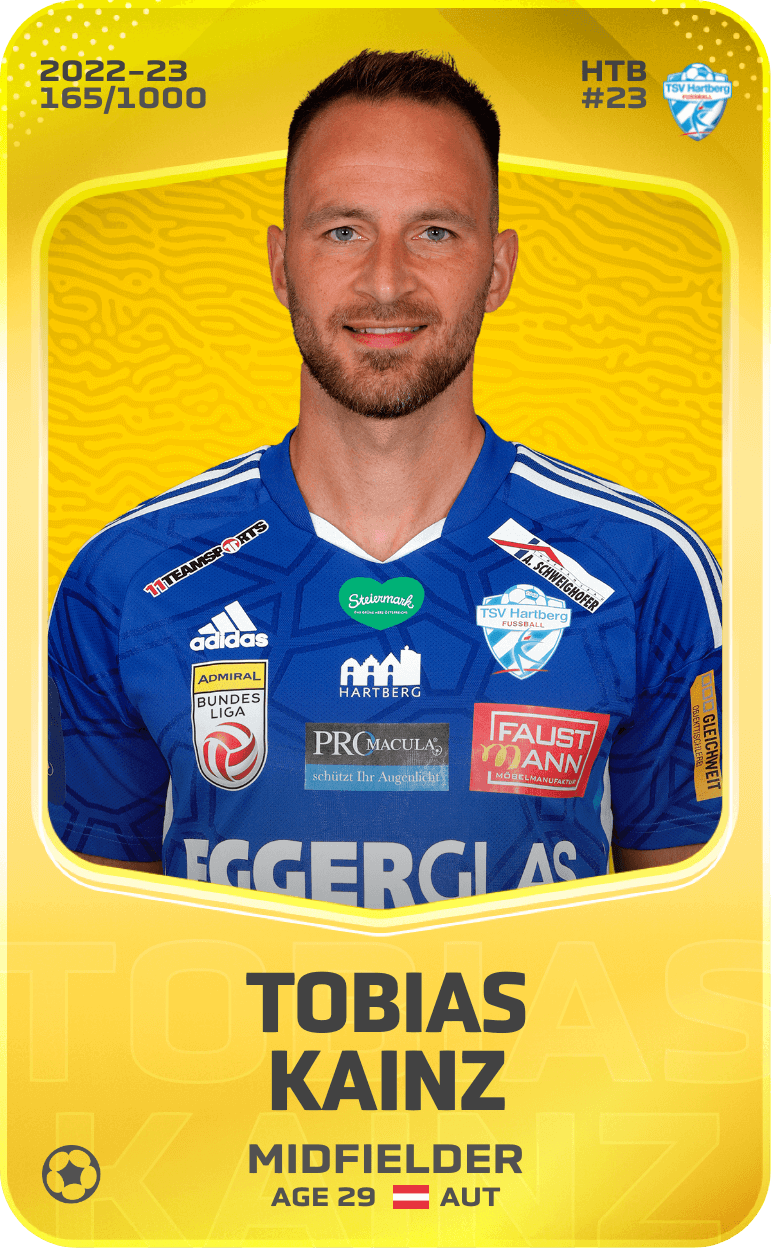 Tobias Kainz 2022-23 • Limited 165/1000