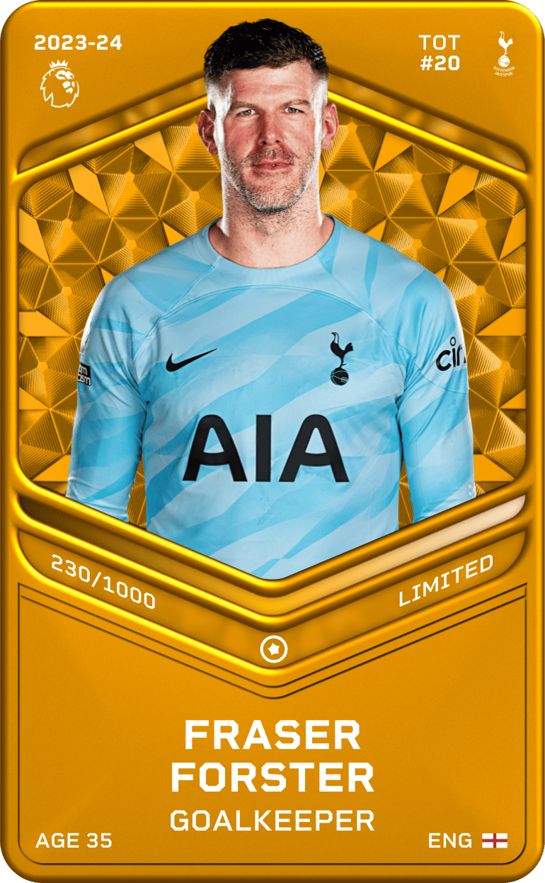 Fraser Forster 2023-24 • Limited 230/1000