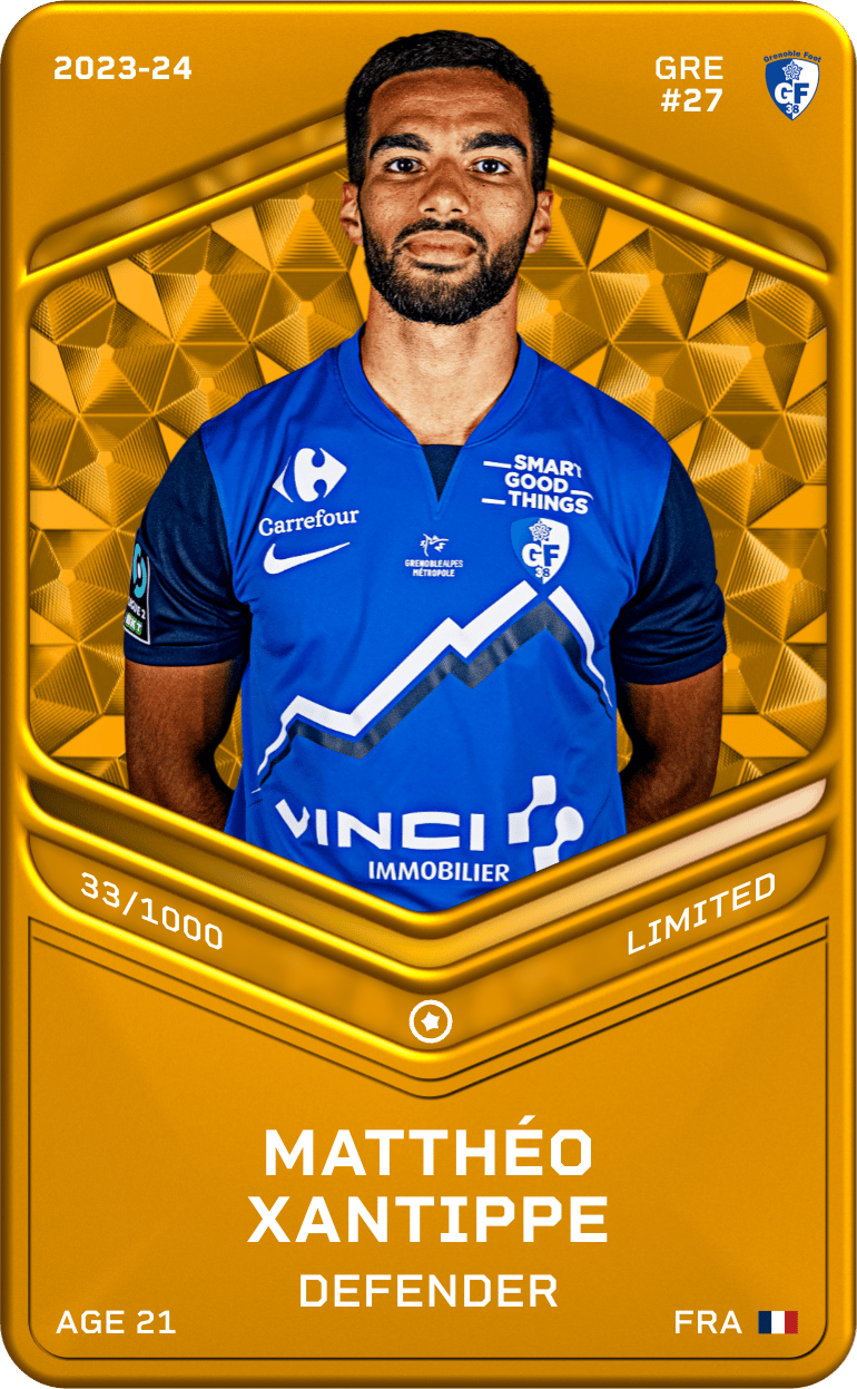 Matthéo Xantippe 2023-24 • Limited 33/1000