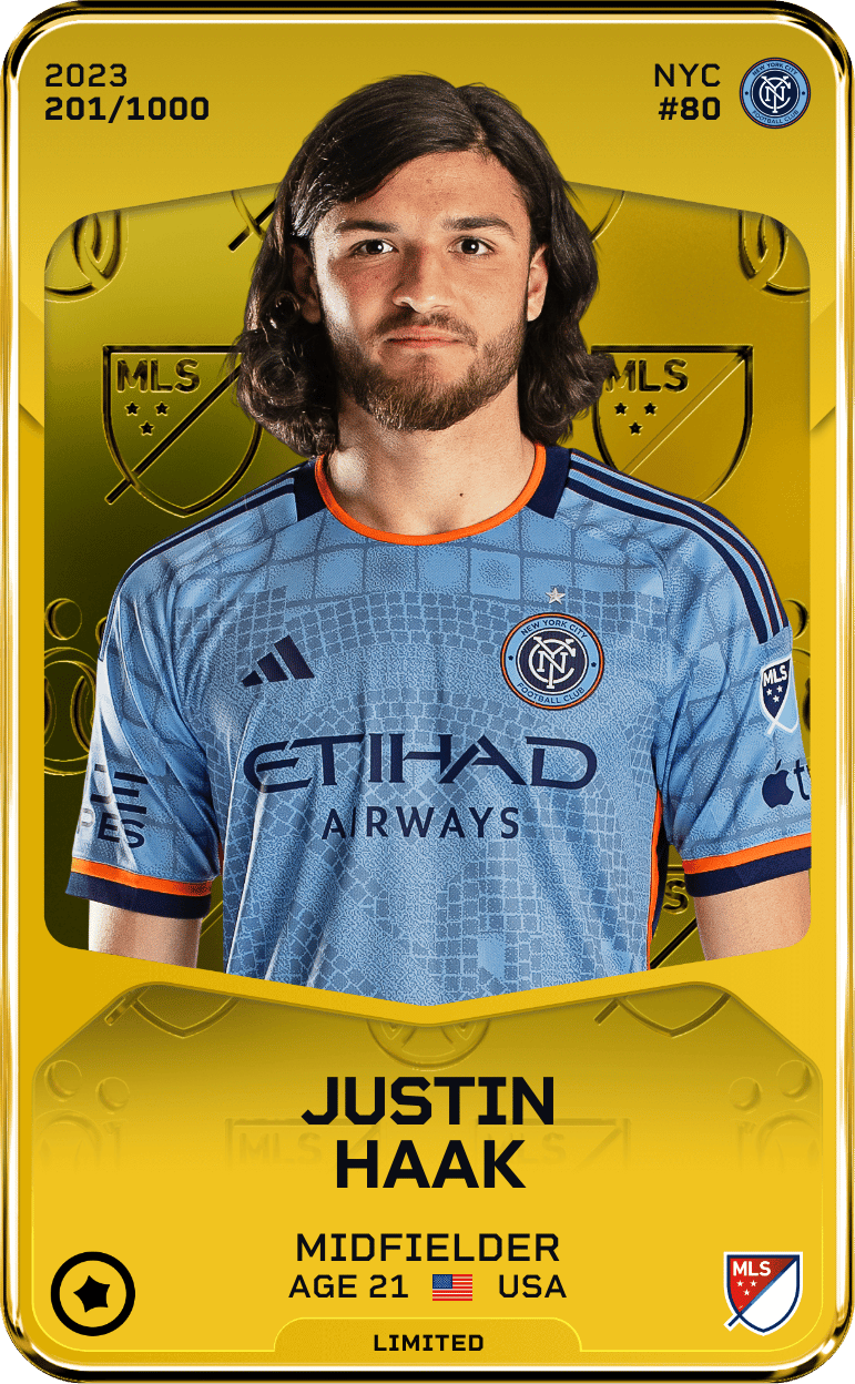 Justin Haak 2023-24 • Limited 201/1000