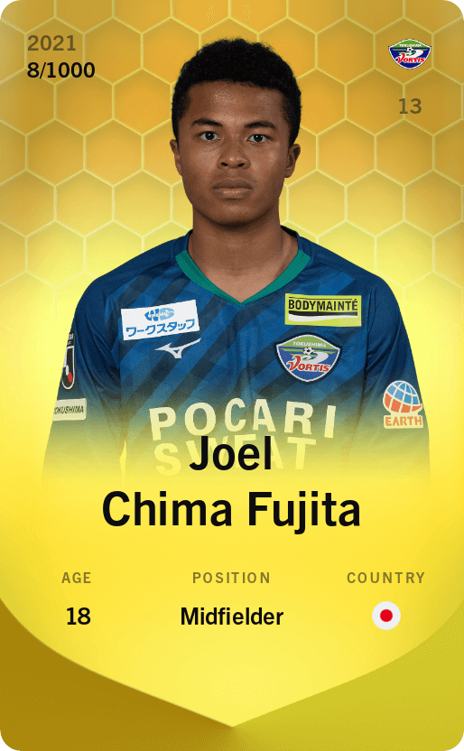 Joel Chima Fujita 2021-22 • Limited 8/1000