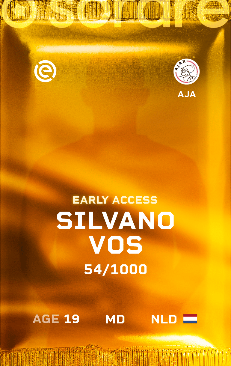 Silvano Vos 2024-25 • Limited 54/1000